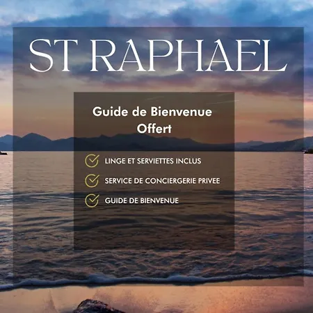 Apartament Cocoon Horizsky Studio-sleeps 2-terrace-wifi-ac Saint-Raphaël