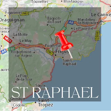 Cocoon Horizsky Studio-sleeps 2-terrace-wifi-ac * Saint-Raphael (Var)